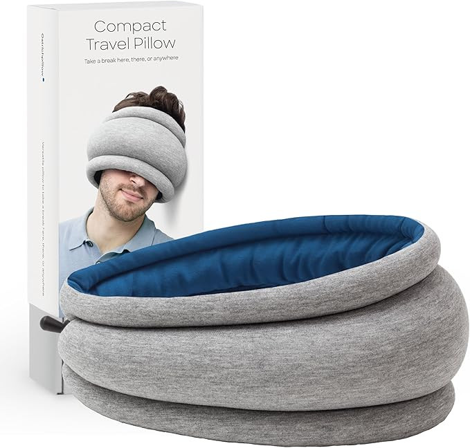 Ostrichpillow Light Commuting, Travel Pillow & Power Nap Pillow - Premium Comfort & Lightweight, ... | Amazon (US)