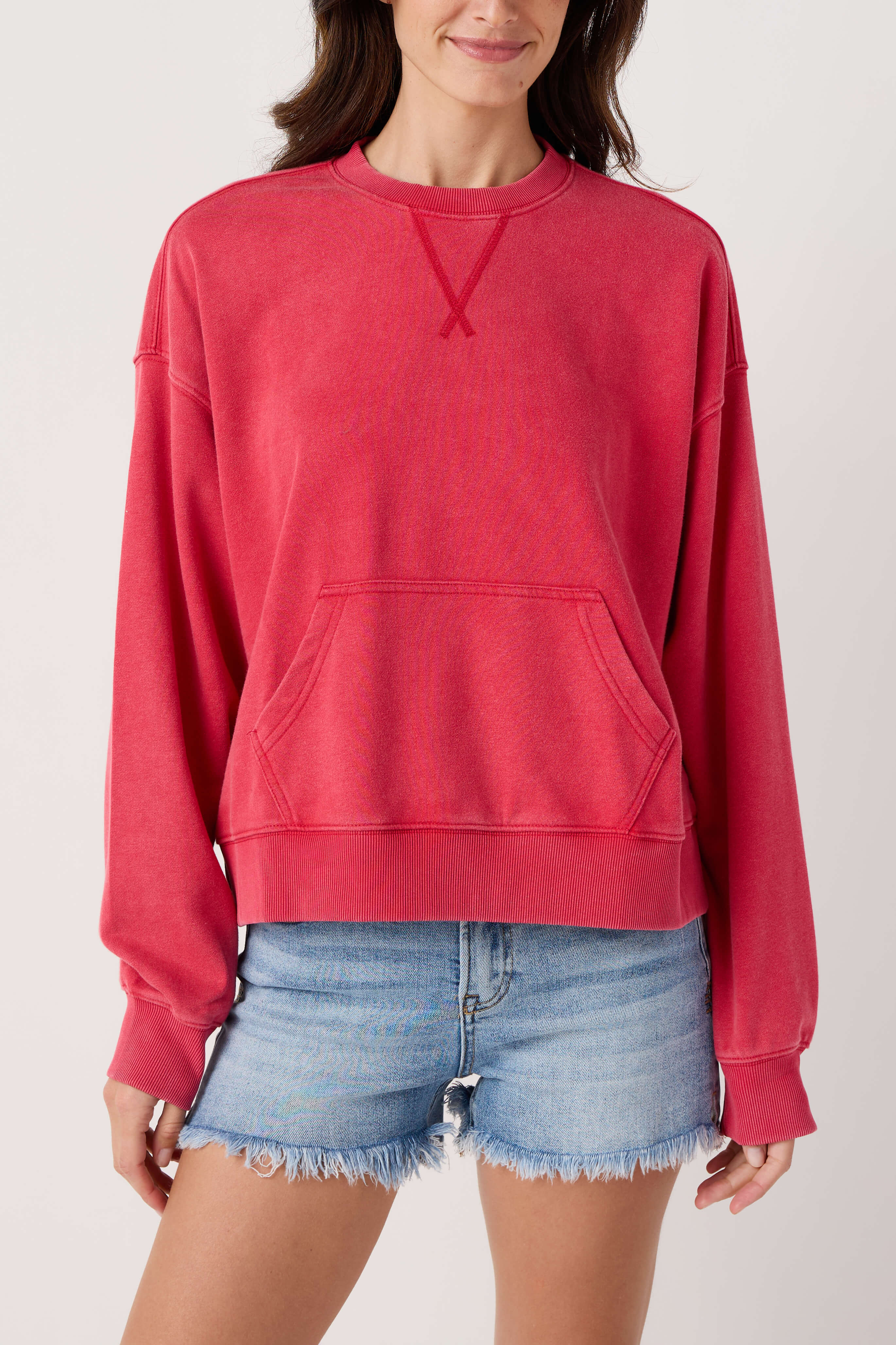 Wishlist Washed Relaxed Sweatshirt | Social Threads