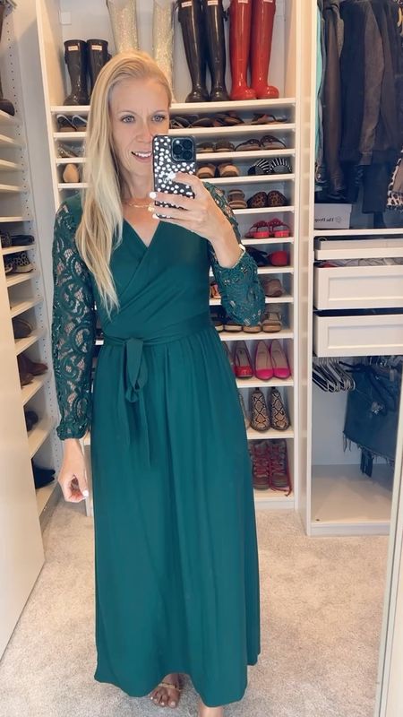 ❓Do YOU have any weddings to attend this year?
Check out this beautiful lace maxi dress with long sleeves!  I like that this dress has a semi formal look to it. It has stretchy fabric that is comfortable to wear annnnnnd dance in (MOST IMPORTANT💃)!  

🙋‍♀️My name is Corrie and I find the BEST DRESSES on Amazon under $50. 

THEN: ➡️I used to spend hours thrifting and cruising the clearance racks at discount stores for the best dresses but now my life is too busy and I live farther away from stores. 

NOW: ➡️I have figured out how to find the same prices on Amazon, where I can also get free 2 day shipping with Amazon prime!  It’s a WIN-WIN!  📦

#LTKfindsunder50 #LTKwedding #LTKGala