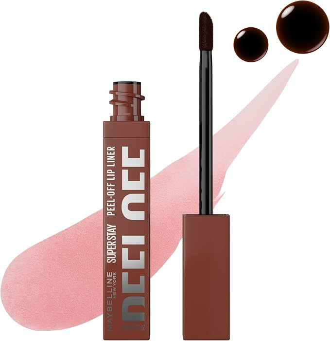 MAYBELLINE Super Stay Peel Off Lip Liner Lip Stain, Up to 24H Tattoo-Like Wear, Transfer-Proof Ma... | Amazon (US)