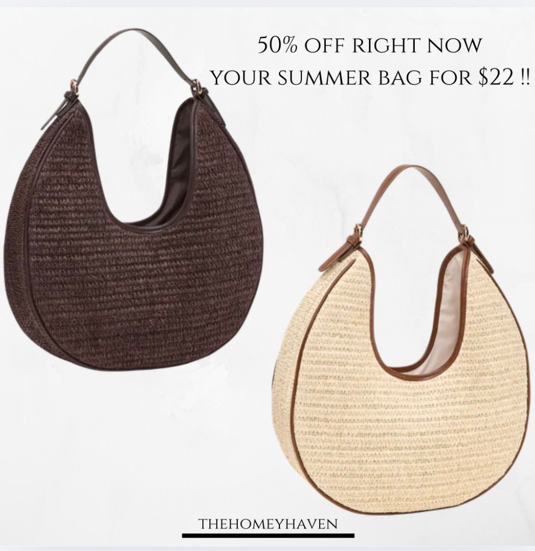 Your summer bag for only $22! There’s a 50% off sale going on right now so grab it while you can! I’m loving the brown!


Raffia bag, state bag, summer bag, vacation outfit, summer outfits, beach vacation, summer dresses, spring bag, travel bag, travel outfits, europe vacation, beach vacation

#LTKootd #LTKSeasonal #LTKSaleAlert