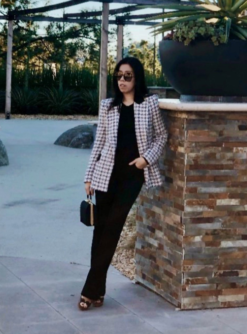 I’m ready for Spring! I’m welcoming it by reintroducing more color to my looks! This tweed pink and black blazer is good for the office as it is for a casual day out! I layered it on top of a black base so it would stand out! #oldmoney #blazerstyle #tweedjacket

#LTKWorkwear #LTKFindsUnder100 #LTKPetite