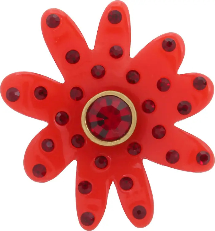 Daisy Crystal Cocktail Ring | Nordstrom Rack