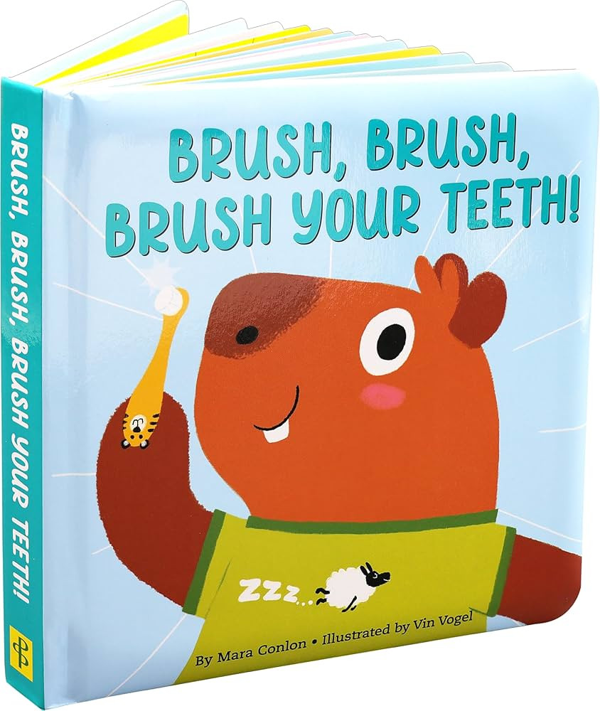 Brush, Brush, Brush Your Teeth (Padded Board Book) | Amazon (US)
