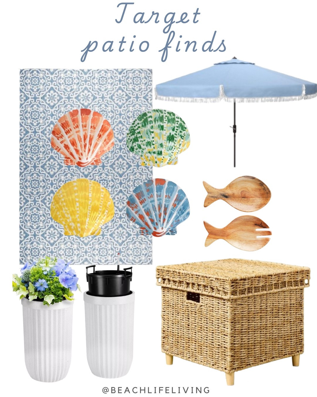 Outdoor entertaining with coastal style 

#LTKHome #LTKSummerEdit #LTKFindsUnder50