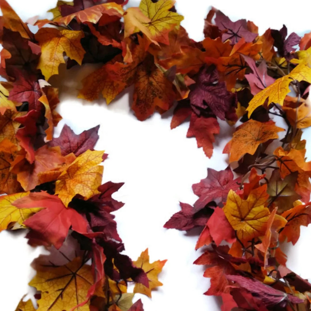 Autumn Garland With Optional LED Lights - Etsy Australia | Etsy (US)