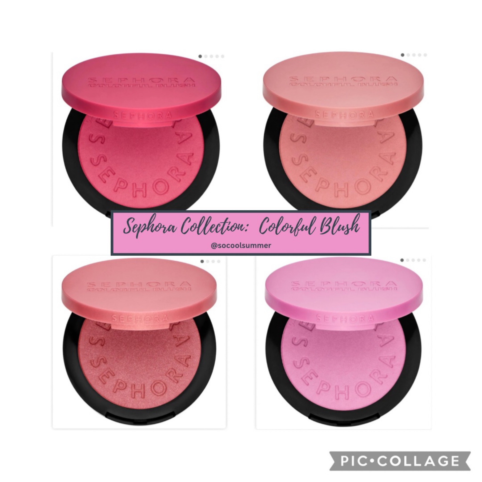 Sephora Collection Colorful Blushes

My Picks:  trust yourself, hey jealousy, shame on you, heated

#hocsummer #coolsummer #lightsummer #softsummer #pastelsummer #darksummer #brownsummer #sweetpeasummer #summerpalette #summerfinds

#LTKsalealert #LTKxSephora #LTKbeauty