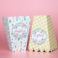 Floral Popcorn Boxes Bloom Birthday Party Favor, Baby Shower | Etsy (US)