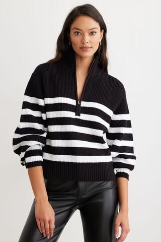 Chunky Polo Sweater | Dynamite Clothing