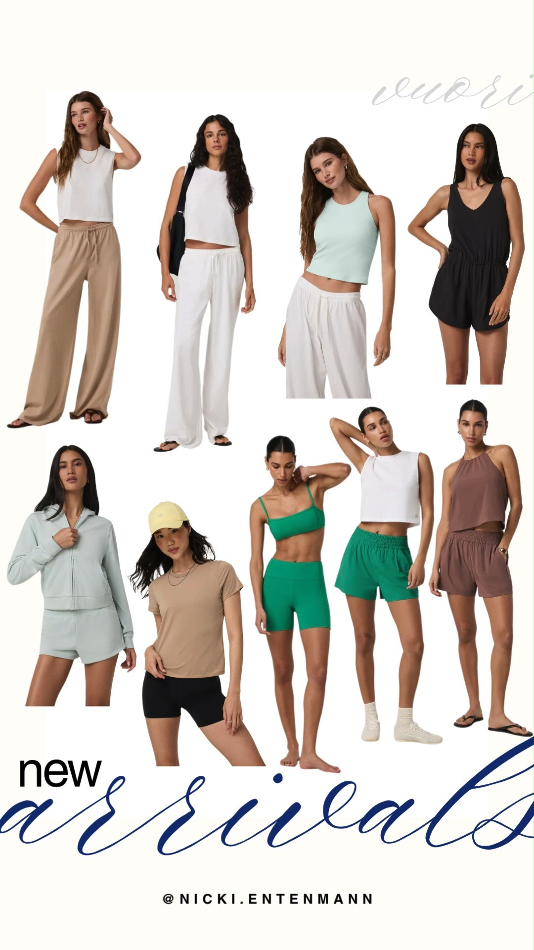 Elevate your everyday comfort with the latest Vuori new arrivals. This collection showcases ultra-soft performance pieces, including wide-leg drawstring pants, lightweight active shorts, casual rompers, and matching workout sets. Refresh your athleisure wardrobe with breathable crop tanks, classic tees, and cozy zip-up hoodies in a beautiful palette of crisp white, sage green, tan, and earthy plum.

#vuori #vuoriclothing #newarrivals #athleisure #activewear #workoutgear #loungewear #everydaystyle #casualchic #fitnessfashion 

 #LTKootd #LTKfitnessgoals #LTKActive
