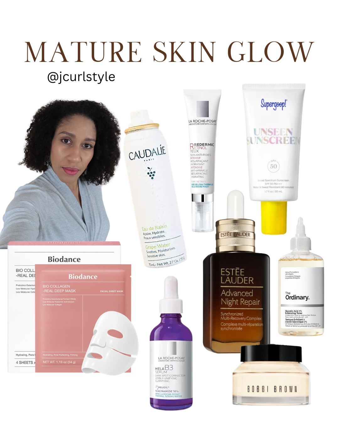 Mature Skin Products for a Healthy Glow. 
Sharing the beauty essentials I use to keep my skin looking hydrated, radiant, and naturally luminous. These are my go-to skincare and makeup finds that help smooth, brighten, and enhance the skin. I focus on products that support hydration, softness, and a fresh glow without feeling heavy, making them perfect for everyday beauty routines.

#matureskin #beautyroutines #skinglow #LTKOver40  

 #LTKmorningroutine #LTKselfcare #LTKBeauty