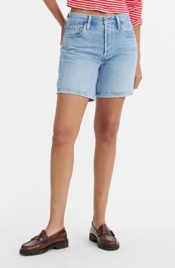 Levi's® 501® Mid Thigh Cutoff Denim Shorts | Nordstrom | Nordstrom