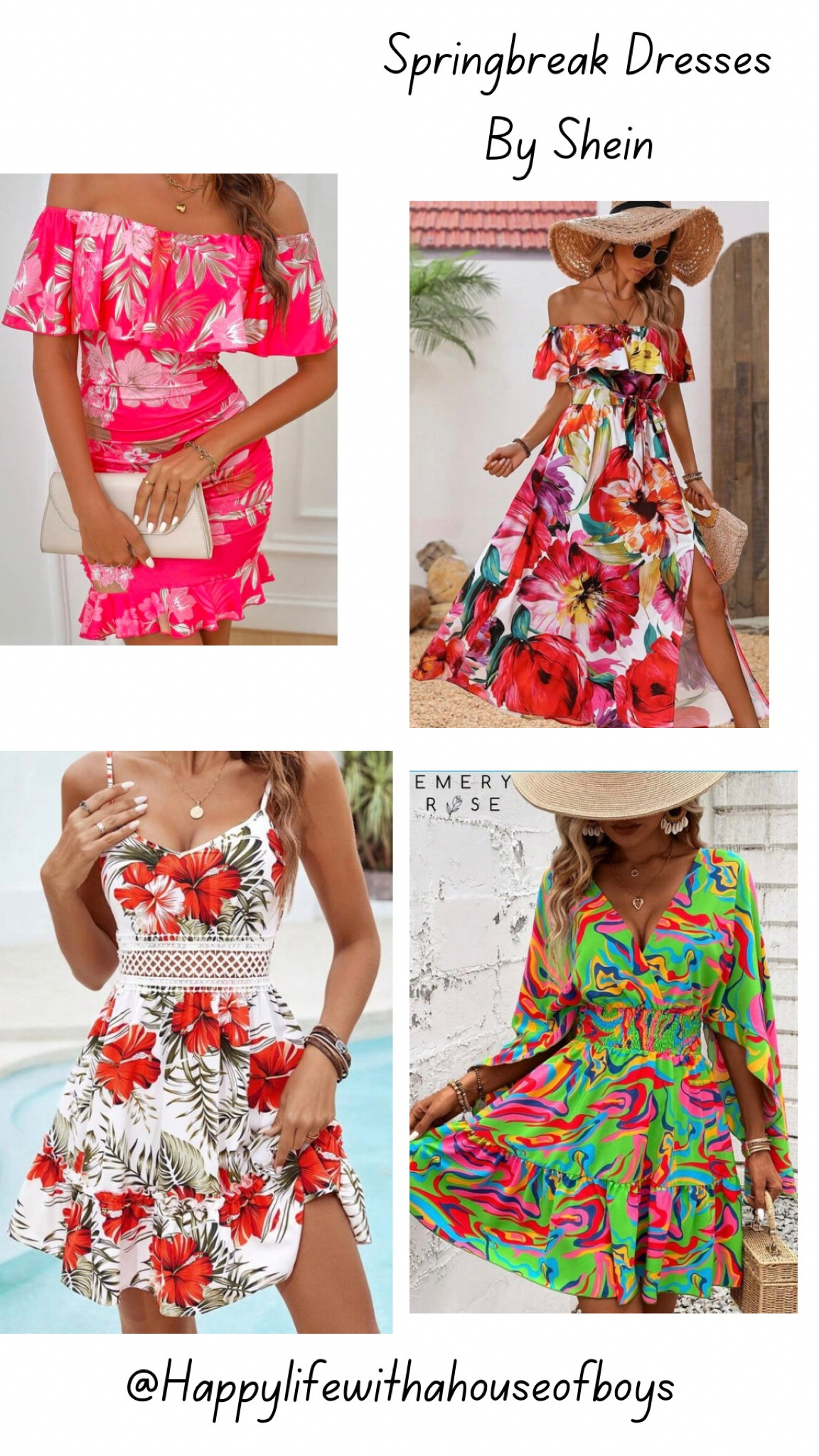 this cold weather has got me searching for spring break dresses! I'm excited to find my top four dresses by #shein #SpringBreak #SpringDresses #FloralDresses #Sundresses #Sunshine #sunny #Vacation #vacationwear #Tropical #SomewhereWarm

#LTKTravel #LTKSeasonal #LTKFindsUnder50