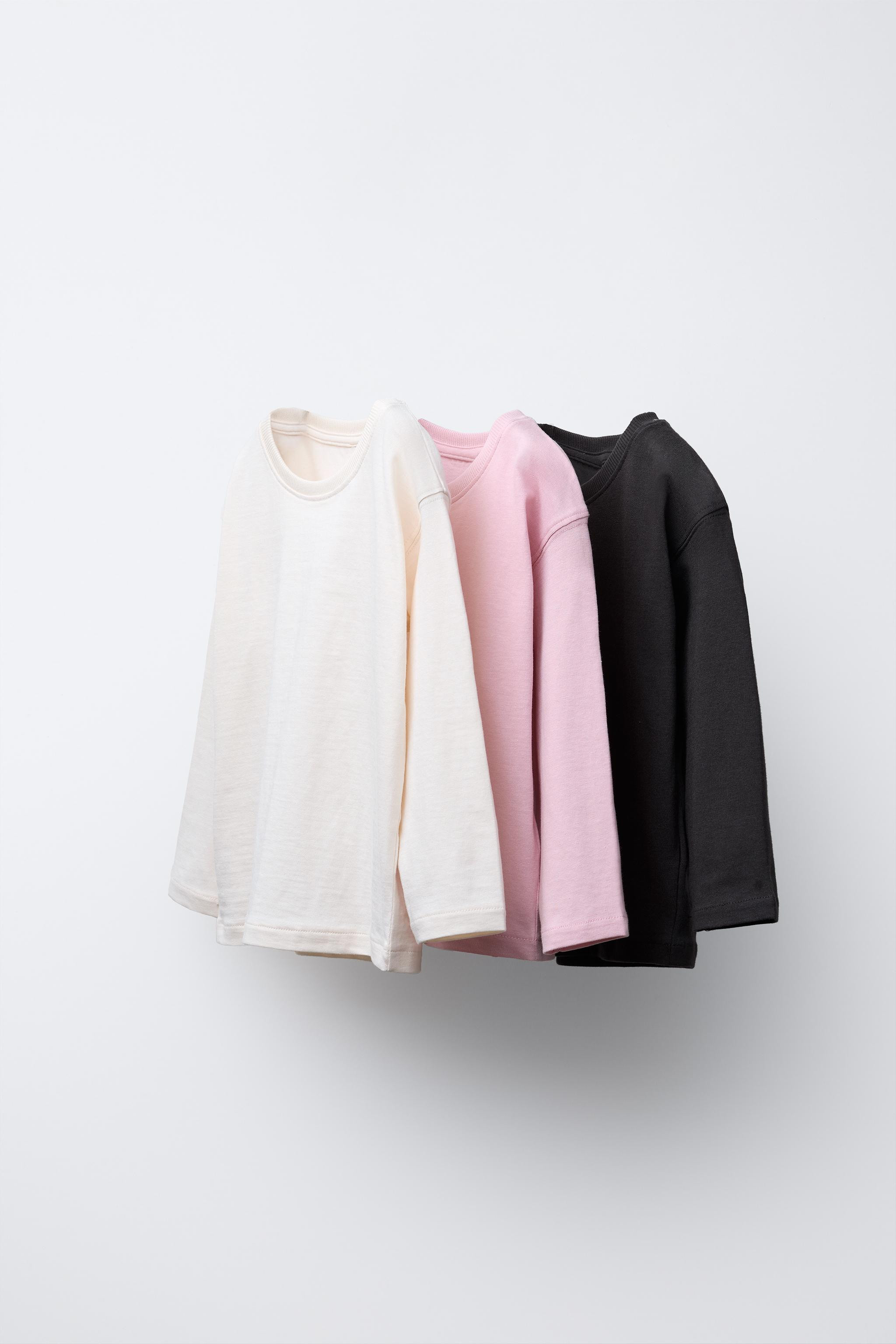 THREE-PACK OF BASIC T-SHIRTS | Zara US