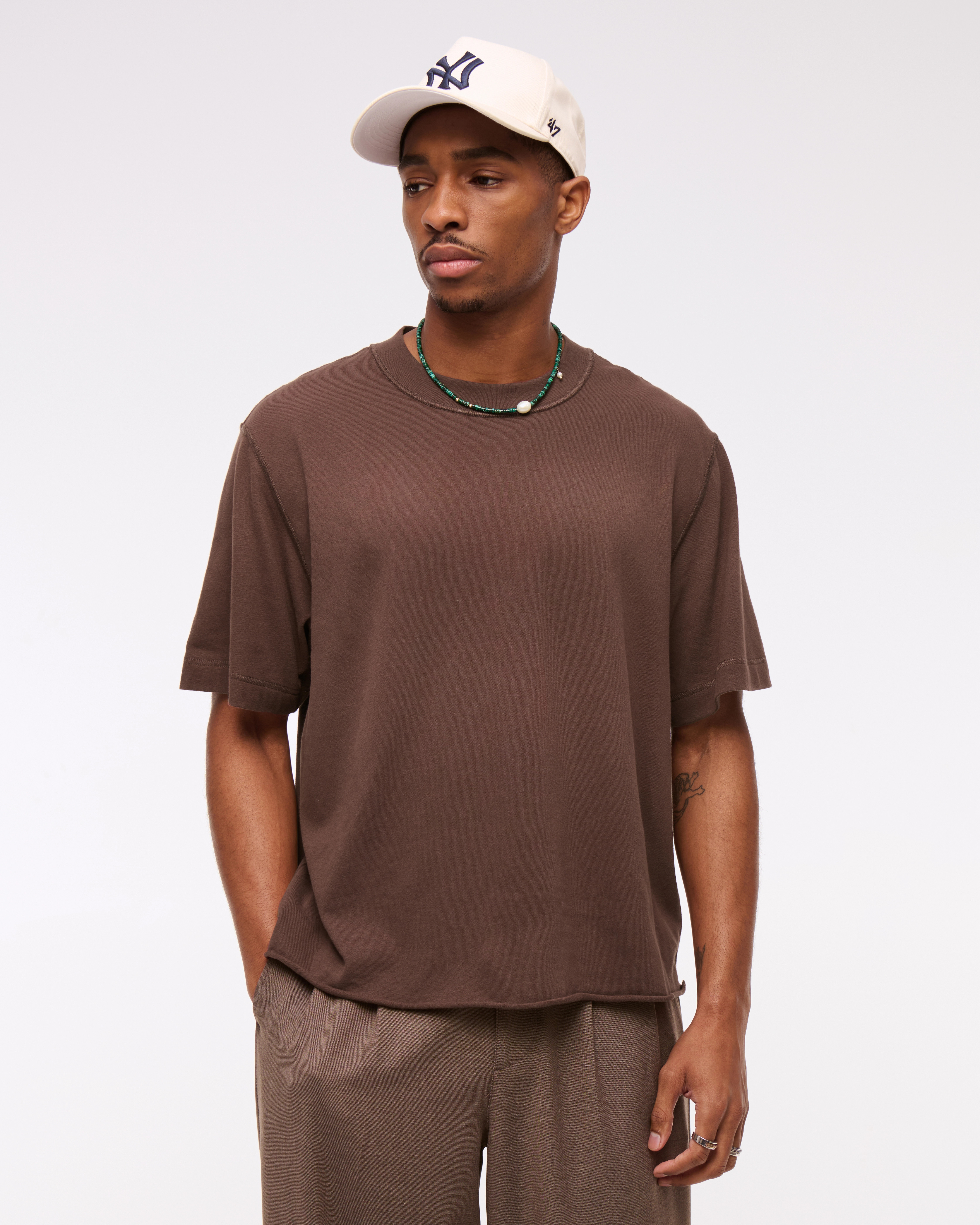 Vintage-Inspired Cropped Tee | Abercrombie & Fitch (US)
