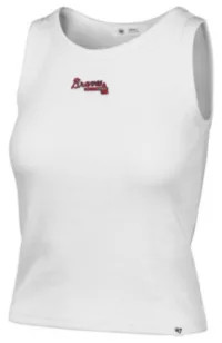 '47 Women's Atlanta Braves White Wordmark Tank Top | DICK'S Sporting Goods