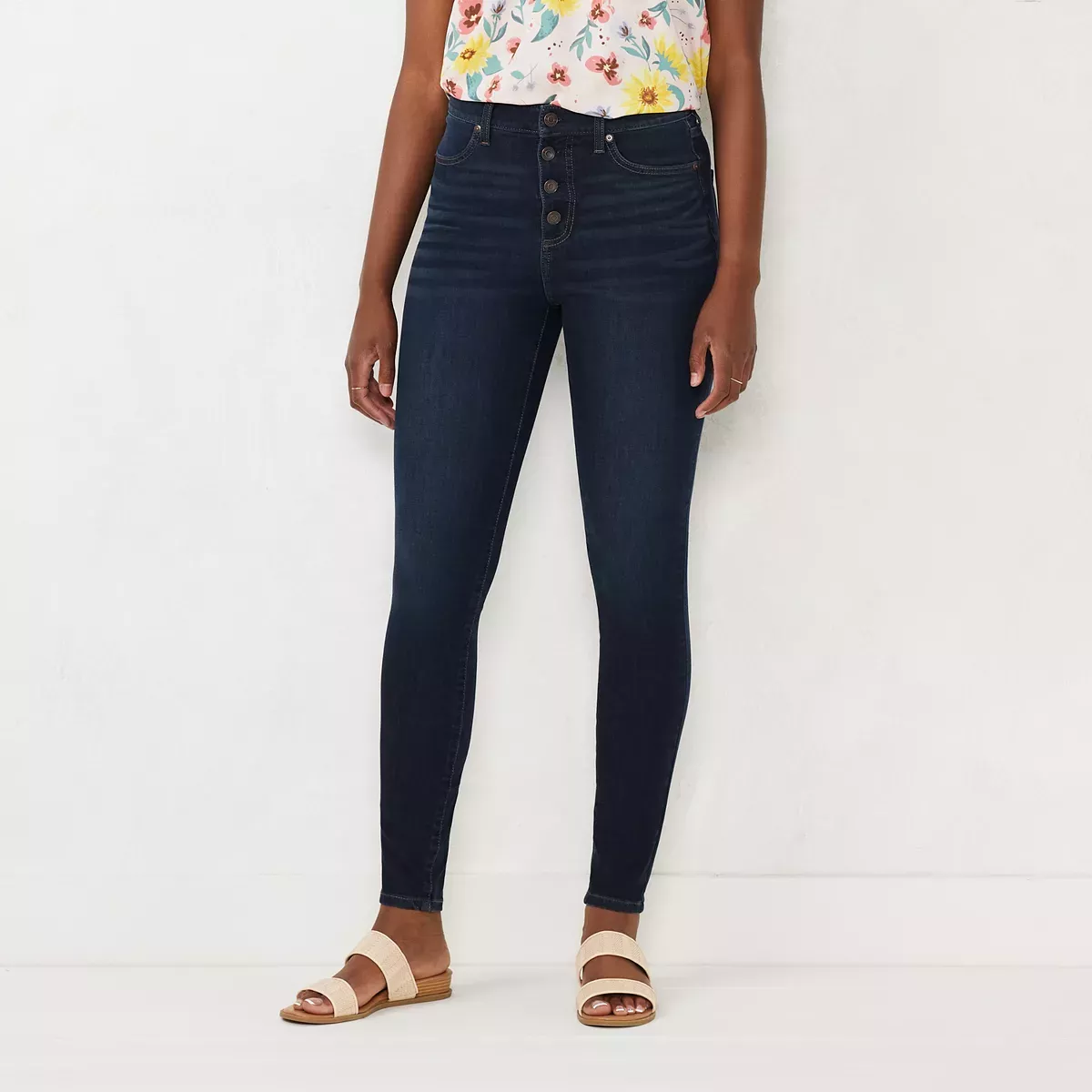 Women's LC Lauren Conrad High Rise Skinny Jeans