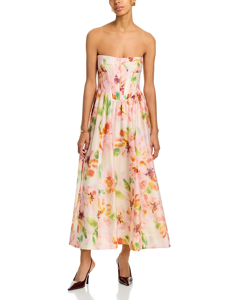 Bardot Lola Corset Midi Dress | Bloomingdale's (US)