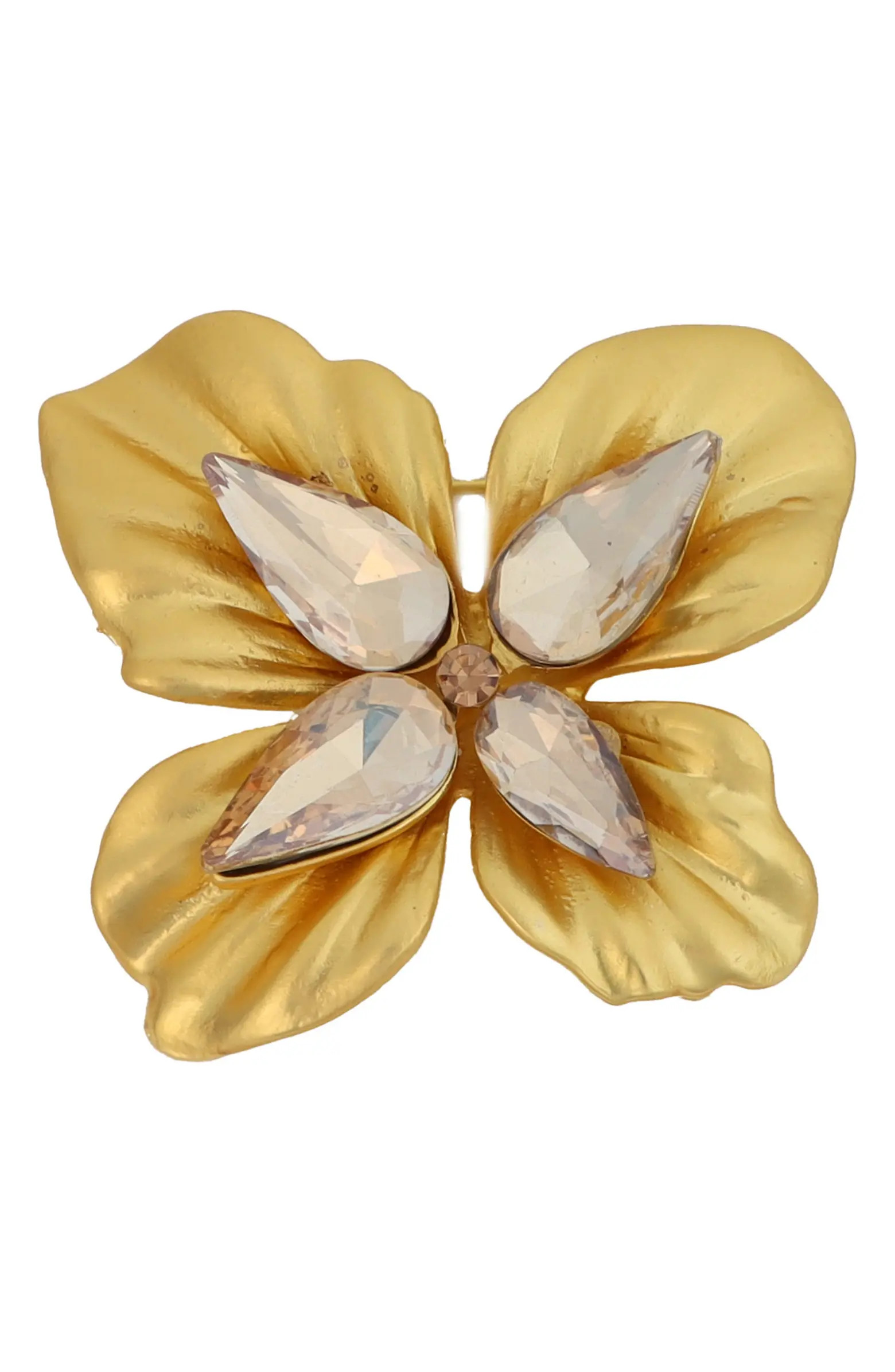 Topaz Flower Brooch | Nordstrom