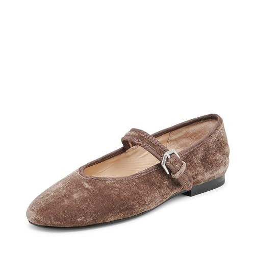 Dolce Vita Women's Roslyn Ballet Flat, Smoke, 9.5 | Amazon (US)
