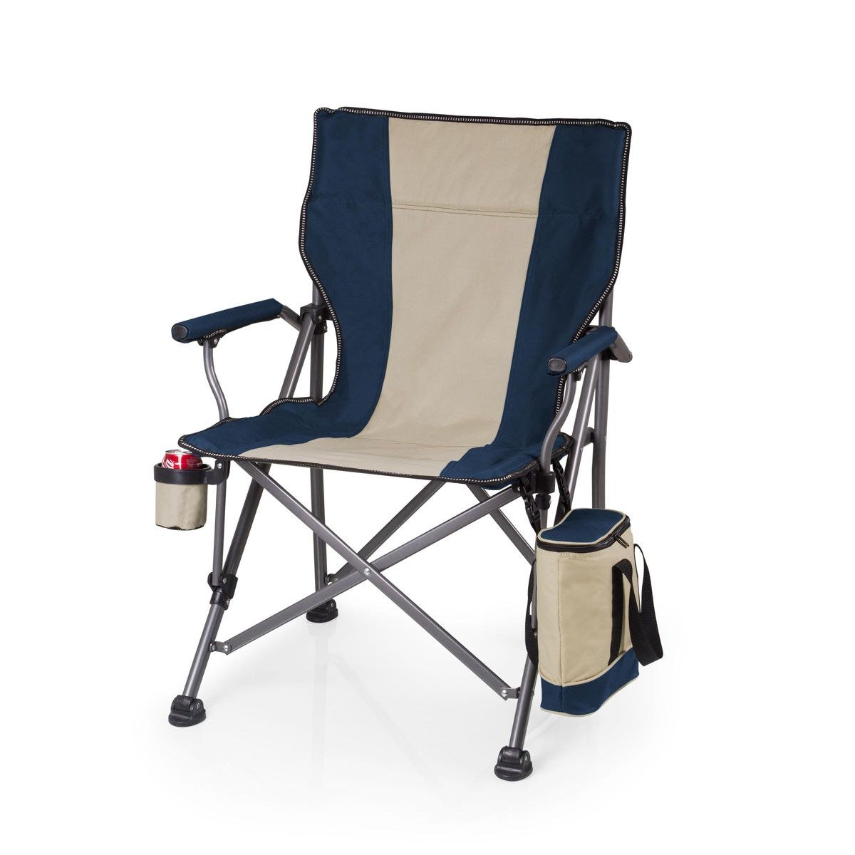 Oniva by Picnic Time Navy Outlander Folding Camp Chair with Cooler | Macys (US)