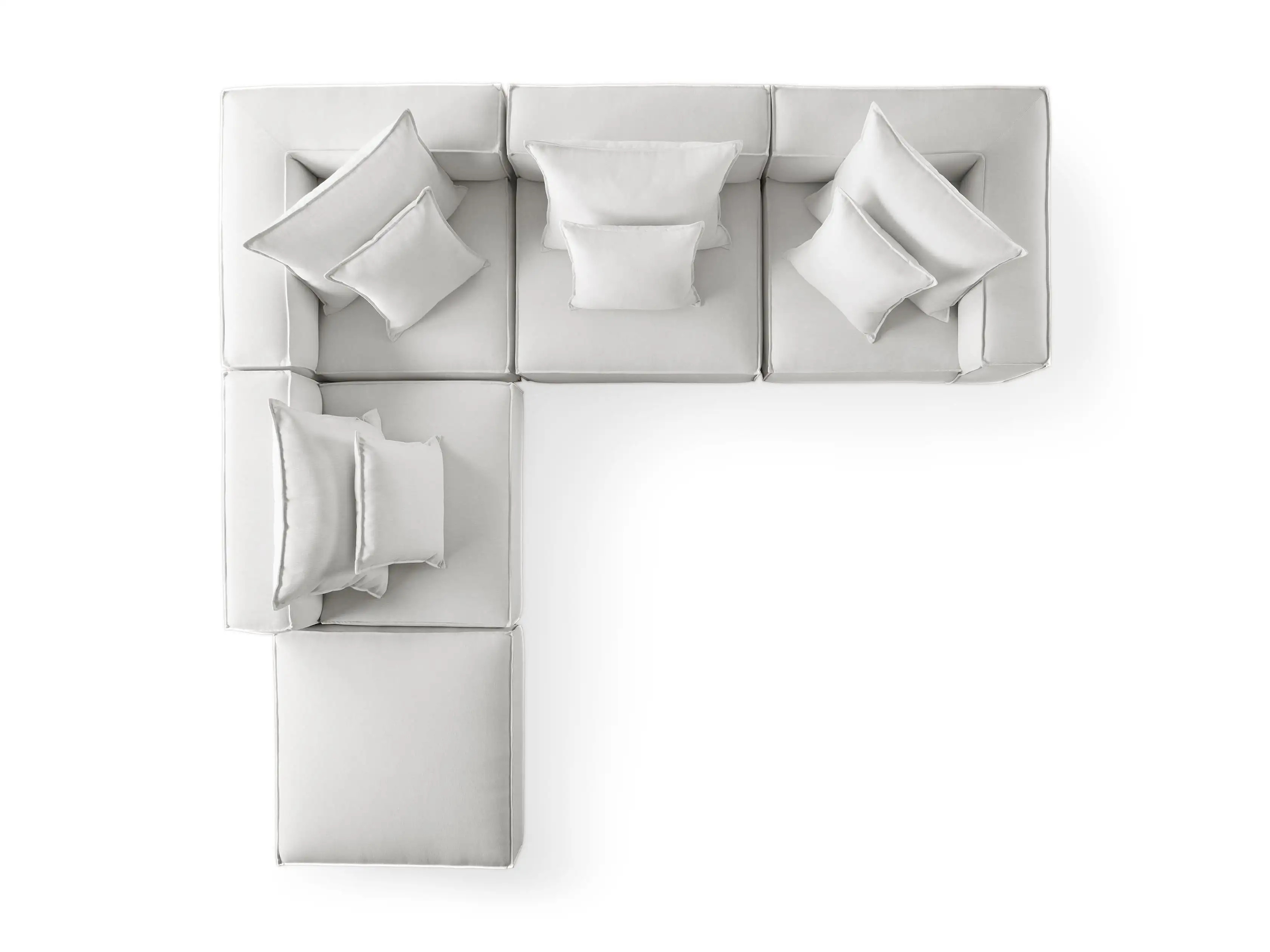 Coburn Outdoor Five Piece Sectional | Arhaus