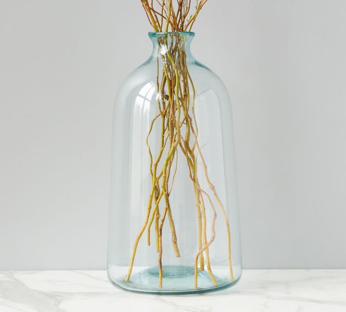 Artisanal Recycled Glass Vases | Pottery Barn (US)