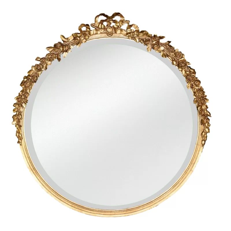 Clearwater Rose Traditional Beveled Accent Mirror | Wayfair Professional