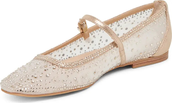 Ansel Crochet Mary Jane Flat (Women) | Nordstrom Rack