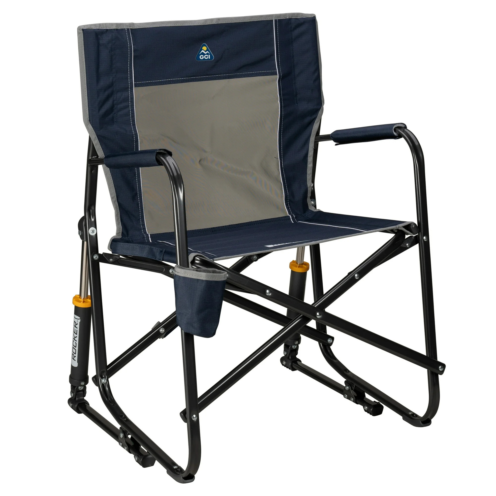 GCI Outdoor Freestyle Rocker Foldable Rocking Camp Chair, Indigo | Walmart (US)