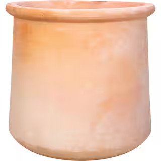 15 in. Clay Tall Modern Modesto Planter AT-3330B | The Home Depot