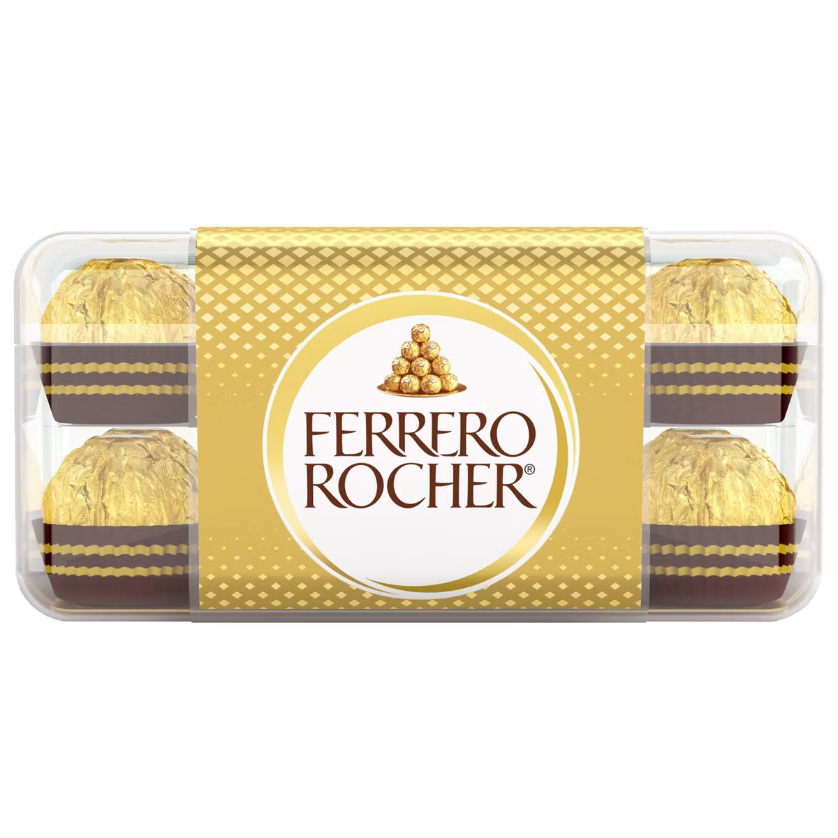 Ferrero Rocher Fine Hazelnut Chocolate Candy - 7oz/16ct | Target
