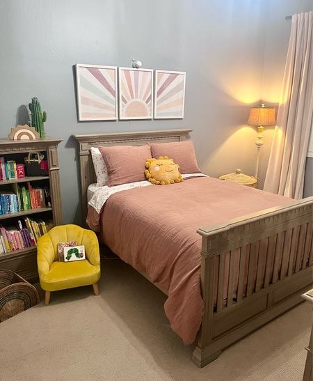 Sweetest Sunshine Toddler Big Girl Bed Room Design

rise + SHINE
Southworth Design

#crateandbarrel #etsy #parachutehome #toddlerroom #childbedroom #toystorage 

#LTKhome #LTKsalealert #LTKkids