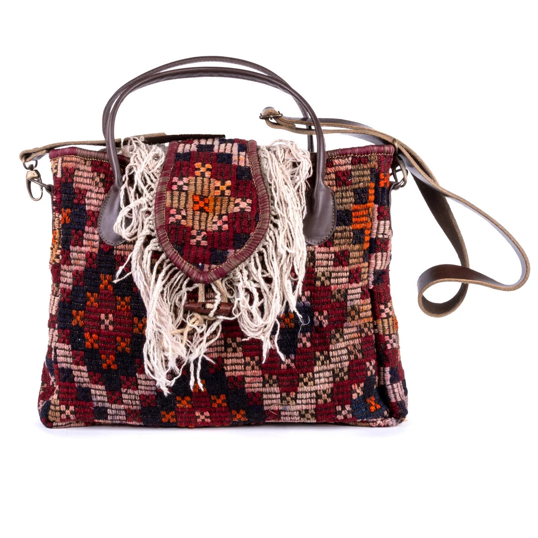 Handmade Vintage Shoulder Kilim Bag, Handbag, Crossbody Kilim Bag, Authentic Bag, Bohemian Bag, T... | Etsy (US)