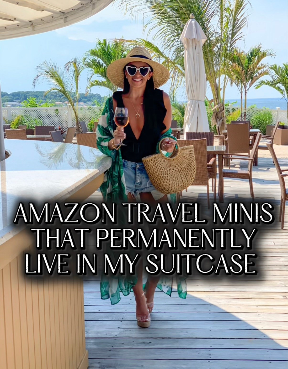 Amazon travel minis that permanently live in my suitcase