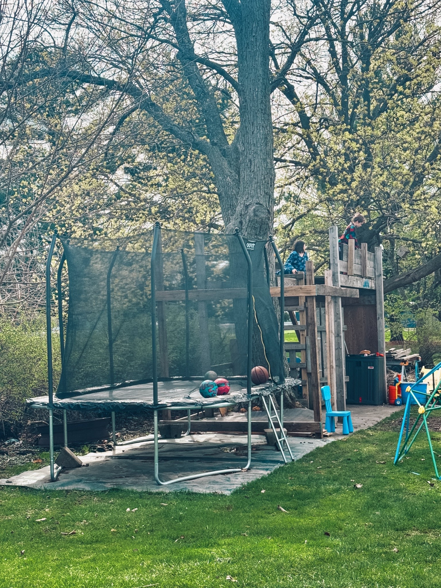 Got a bigger trampoline for our kiddos and they love it. It’s the perfect summer thing for the backyard ☀️

#LTKdayinmylife #LTKmomlife #LTKKids