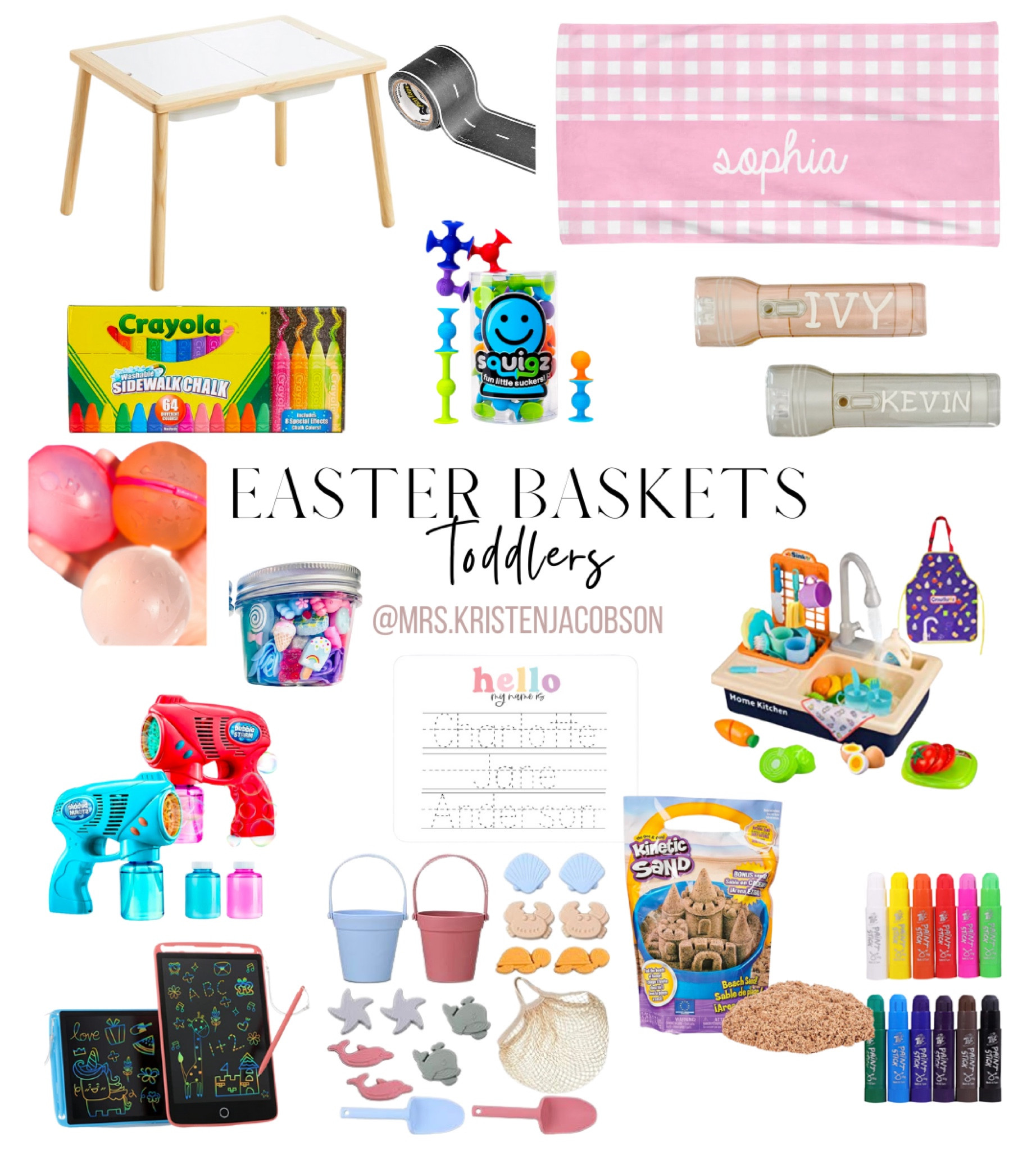 Easter baskets, easter gift guide, Easter gifts, toddler girl Easter basket, toddler Easter basket, Easter toys, Easter presents, toddler girl birthday gifts, toddler birthday gifts, toddler girl gifts, baby gifts, toddler girl presents, toddler presents 

#easterbaskets #easterbasketstuffers #toddlereasterbasket #easterbasketgiftguide #toddlergifts 

#LTKSeasonal #LTKfamily #LTKkids