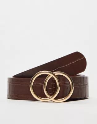 French Connection knot jeans belt in tan | ASOS (Global)