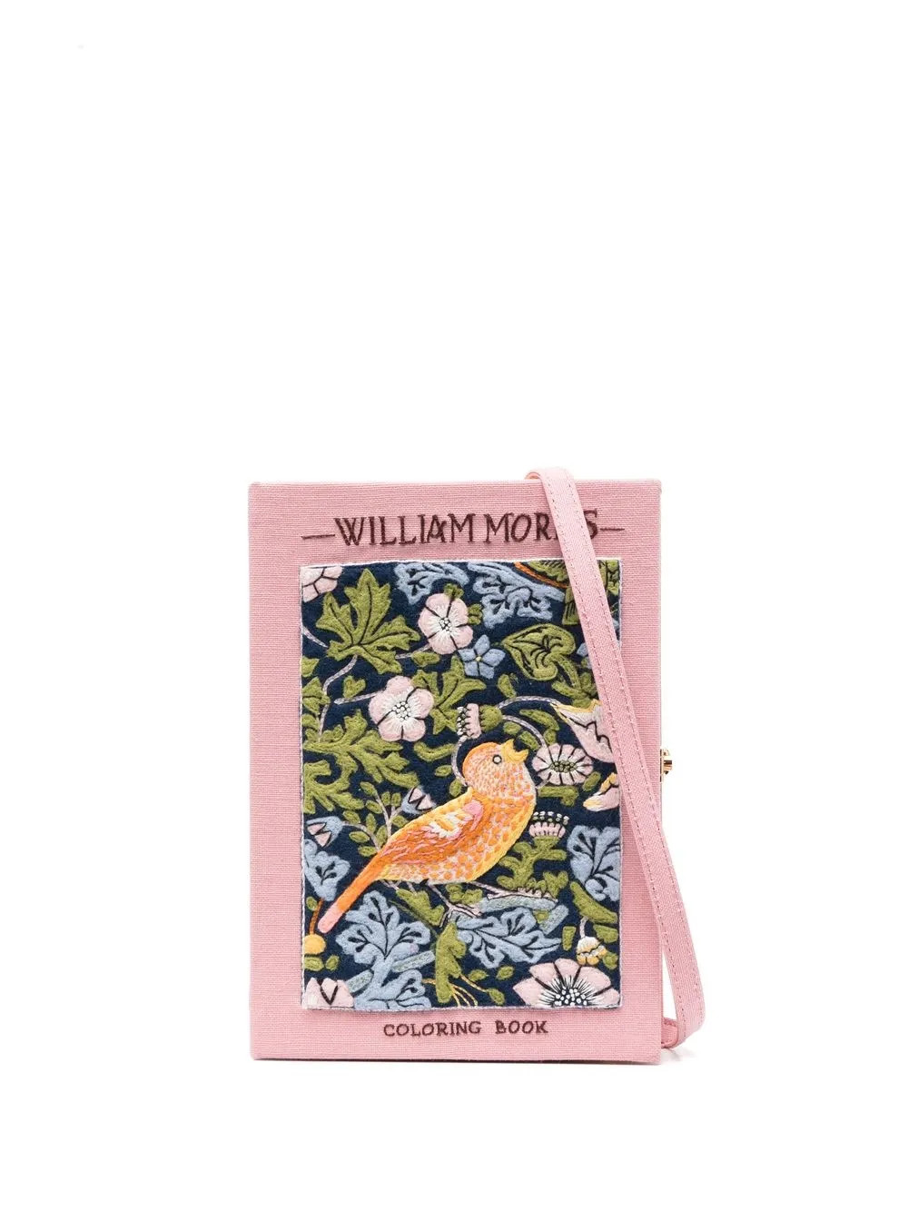 Olympia Le-Tan William Morris Colouring Book Clutch Bag - Farfetch | Farfetch Global