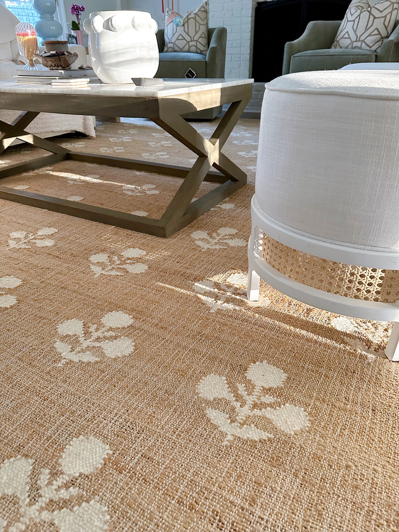 New rug came in and it’s even better in person! It is a soft jute and will hold up great with foot traffic! 

#LTKsalealert #LTKFind #LTKhome