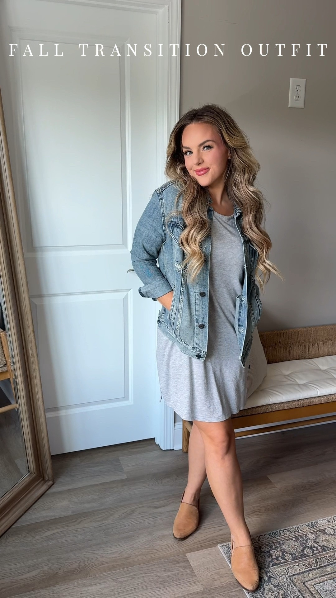 name a better outfit transition piece than a denim jacket 🫡

#LTKFindsUnder50 #LTKTall #LTKSeasonal