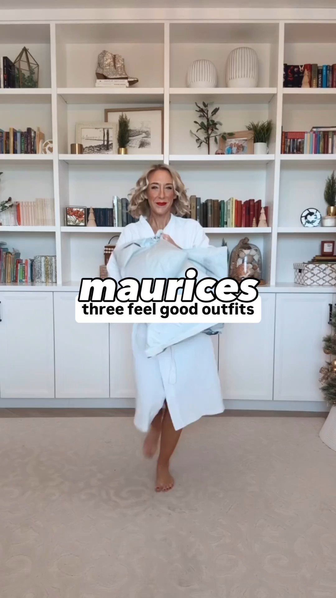 maurices - Outfit 1 Dark High Rise Straight Jean - Size 2. Eyelash Open Front Long Cardigan - Size XS. Ribbed Scoop Neck Tee - SIze XS . Outfit 2 Ponte Pull On High Rise Flare Pant - Size XS. Floral Embroidered Sweatshirt - Size XS. Slingback Flat - TTS. Outfit 3 Cable Knit V Neck Sweater Dress - Size Small . Faux Suede Block Heel Tall Boot - TTS. Striped Fringe Scarf Jewlery Gold Plated Tennis Necklace. Faux Black Onyx Pendant Necklace. Crystal Bow Stud Earrings. Gold Black Velvet Blow Pearl Hoop Earrings.

 

#LTKHoliday #LTKSeasonal #LTKSaleAlert