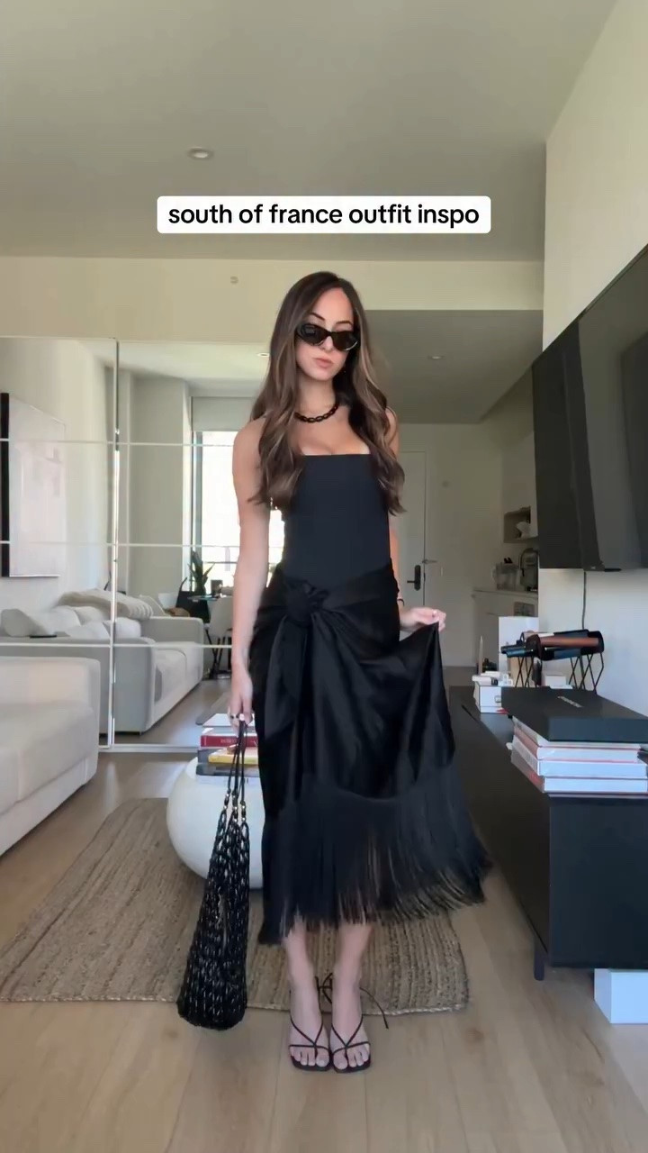 a few outfits id wear in the south of france while its still a little cooler outside 🖤

#LTKootd #LTKdayinmylife #LTKSeasonal