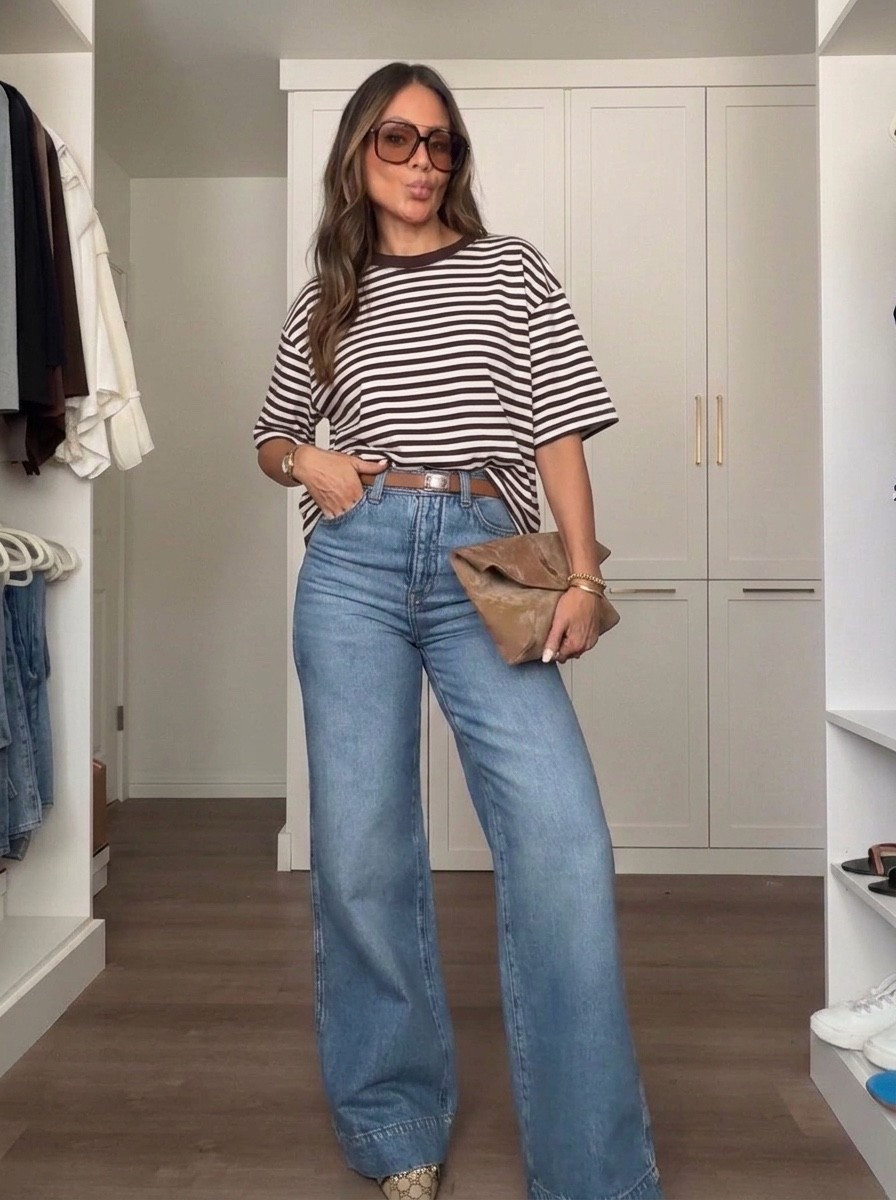 Basic tee and jeans …but elevated!

#LTKgrwm #LTKootd #LTKU