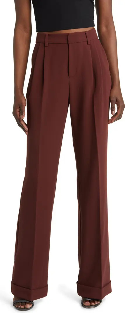 Aracelli Pleated Cuff Hem Pants | Nordstrom Rack
