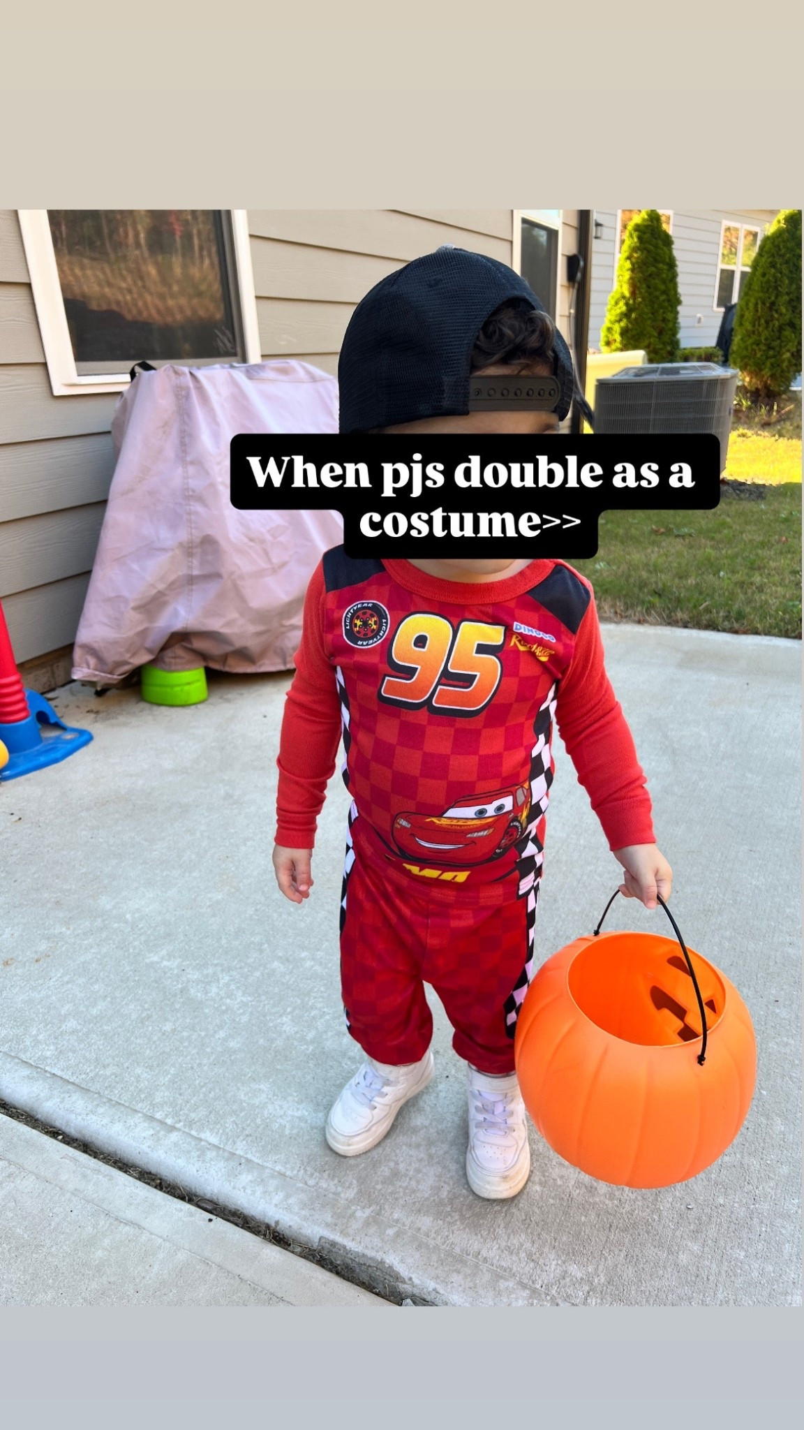 Lightening McQueen’s driver reporting for duty! These little pjs are so cute and love that they doubled as a costume for trick or treating🎃

#LTKBaby #LTKKids #LTKHoliday