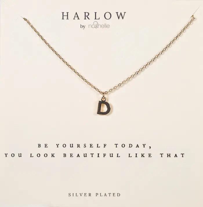 Initial Charm Necklace | Nordstrom