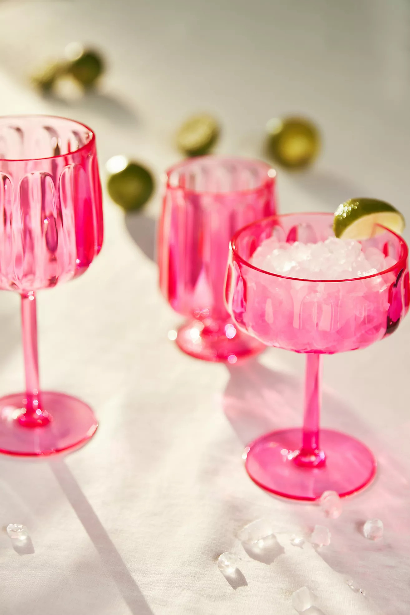 Lucia Acrylic Wine Glasses, Set of 4 | Anthropologie (US)