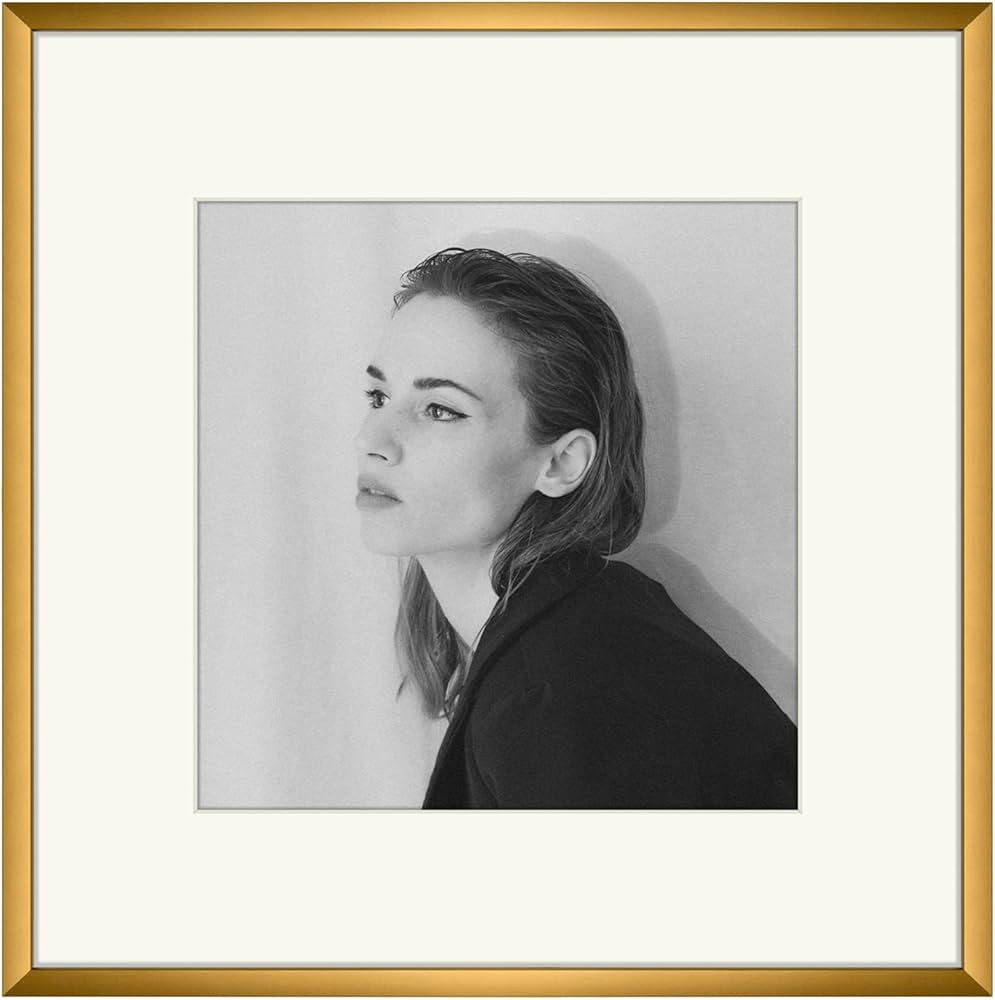 Golden State Art, 12x12 Aluminum Picture Frame with Ivory Color Mat for 8x8 Square Photo - Sawtoo... | Amazon (US)