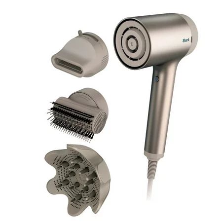 Shark™ HyperAIR Fast-Drying Hair Blow Dryer with IQ 2-in-1 Concentrator Styling Brush and Curl-Defin | Walmart (US)